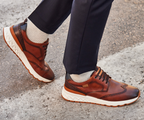 ARANDA M8R-4019 MEN'S BROWN LEATHER SNEAKER