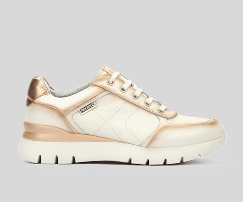ASTURIAS W9C-6795 CREAM LEATHER SNEAKER