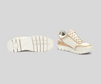 ASTURIAS W9C-6795 CREAM LEATHER SNEAKER