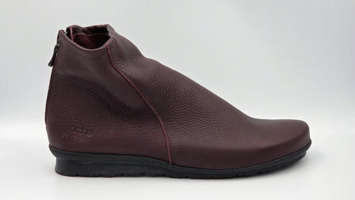 ARCHE BARYKY BURGUNDY ANKLE BOOT
