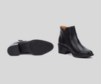 BACAROT W2D-8674 BLACK LEATHER BOOTS