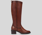 BACAROT W2D-9640 BROWN LEATHER LONG BOOTS