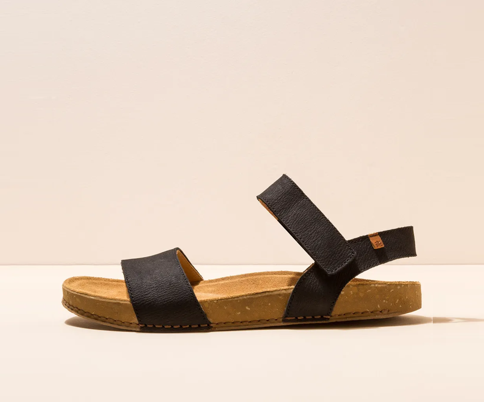 BALANCE N5790 BLACK LEATHER SANDAL