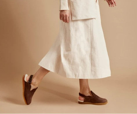 BAOHLI DARK BROWN SLIPPERS