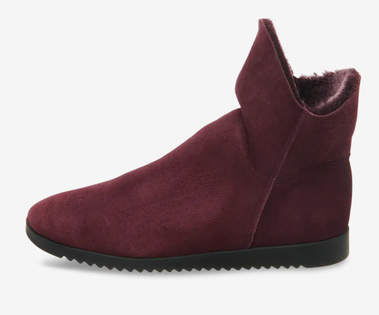 BAOSHA BURGUNDY ANKLE BOOT