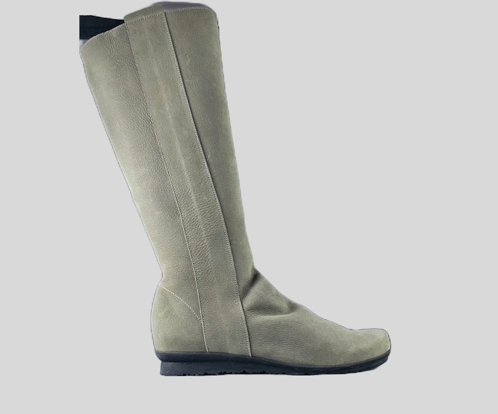 BARLOY LIGHT GREY LONG BOOT