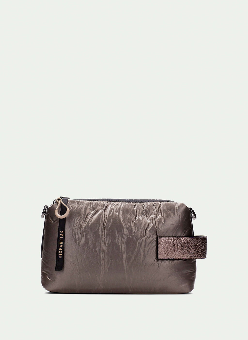 BOLSOS BV254151 GREY NYLON SHOULDER BAG