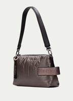 BOLSOS BV254151 GREY NYLON SHOULDER BAG