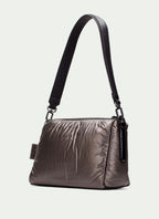 BOLSOS BV254151 GREY NYLON SHOULDER BAG