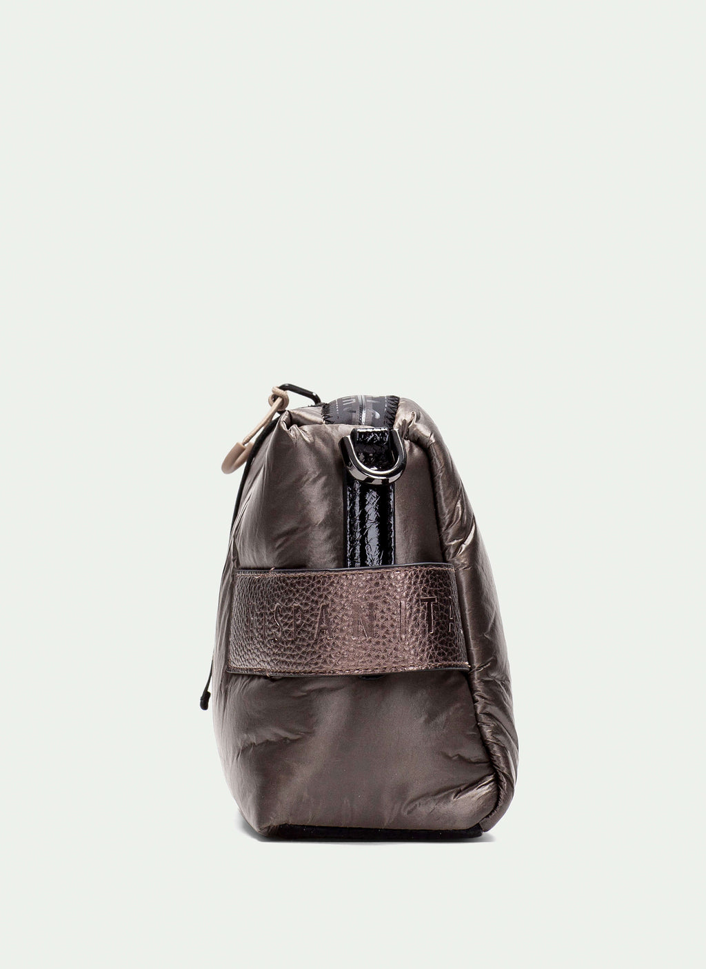 BOLSOS BV254151 GREY NYLON SHOULDER BAG