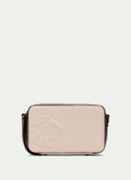 BOLSOS BV254158 CREAM COMPACT CROSS BODY BAG