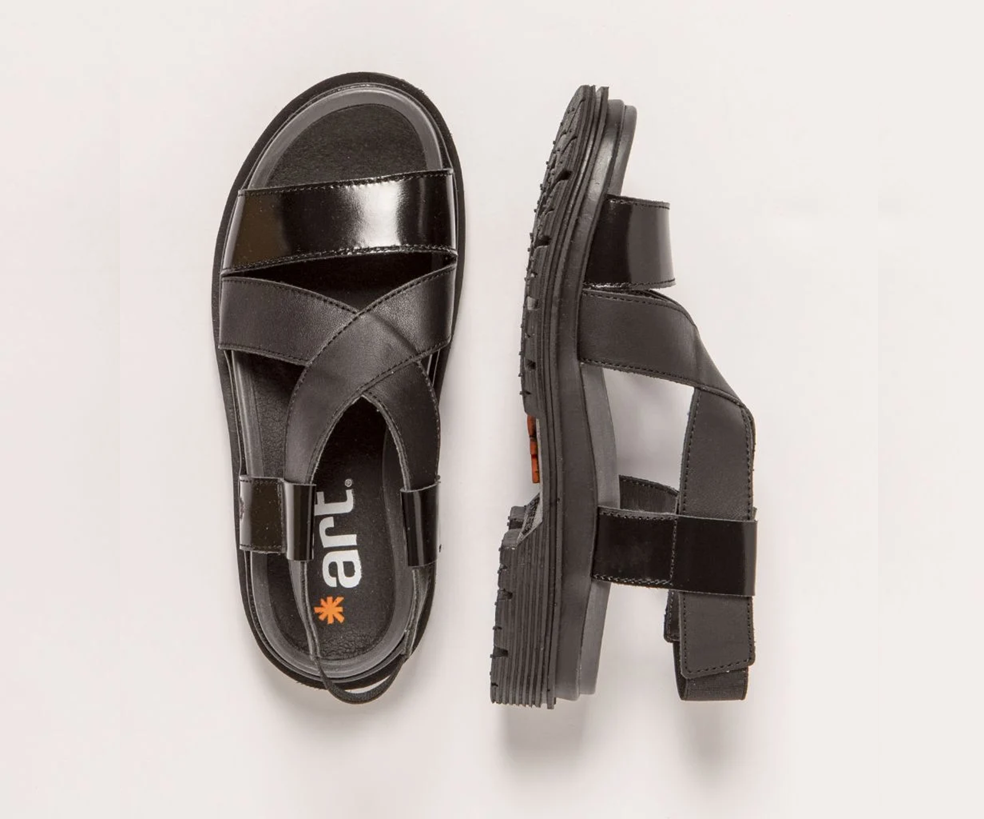 BIRMINGHAM 1553 BLACK SANDAL