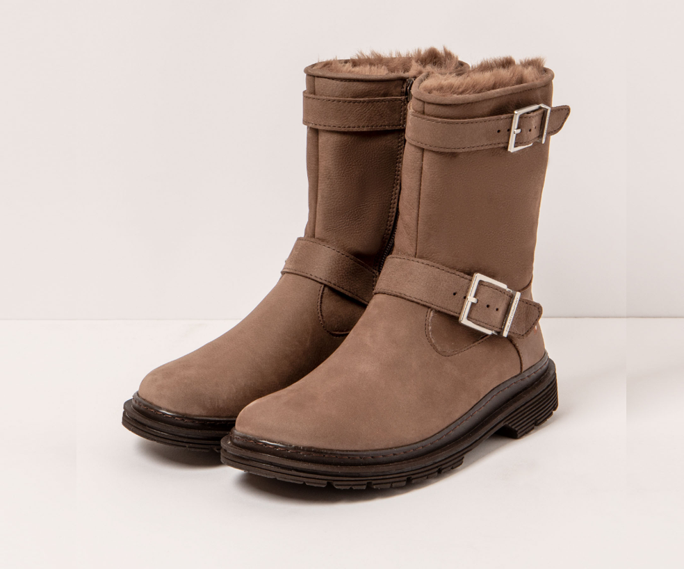 BIRMINGHAM 1903 TAN LEATHER ANKLE BOOT