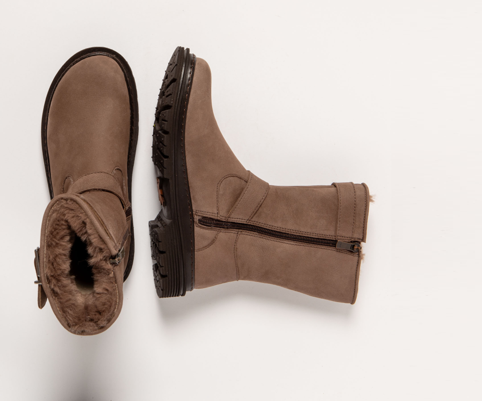 BIRMINGHAM 1903 TAN LEATHER ANKLE BOOT
