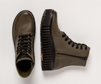 ART BRIGHTON 1517 KHAKI LEATHER BOOTS