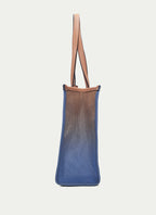 BOLSOS BV243239 PEACH & BLUE MESH SHOPPER BAG