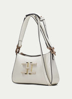 BOLSOS BV243245 CREAM HOBO BAG
