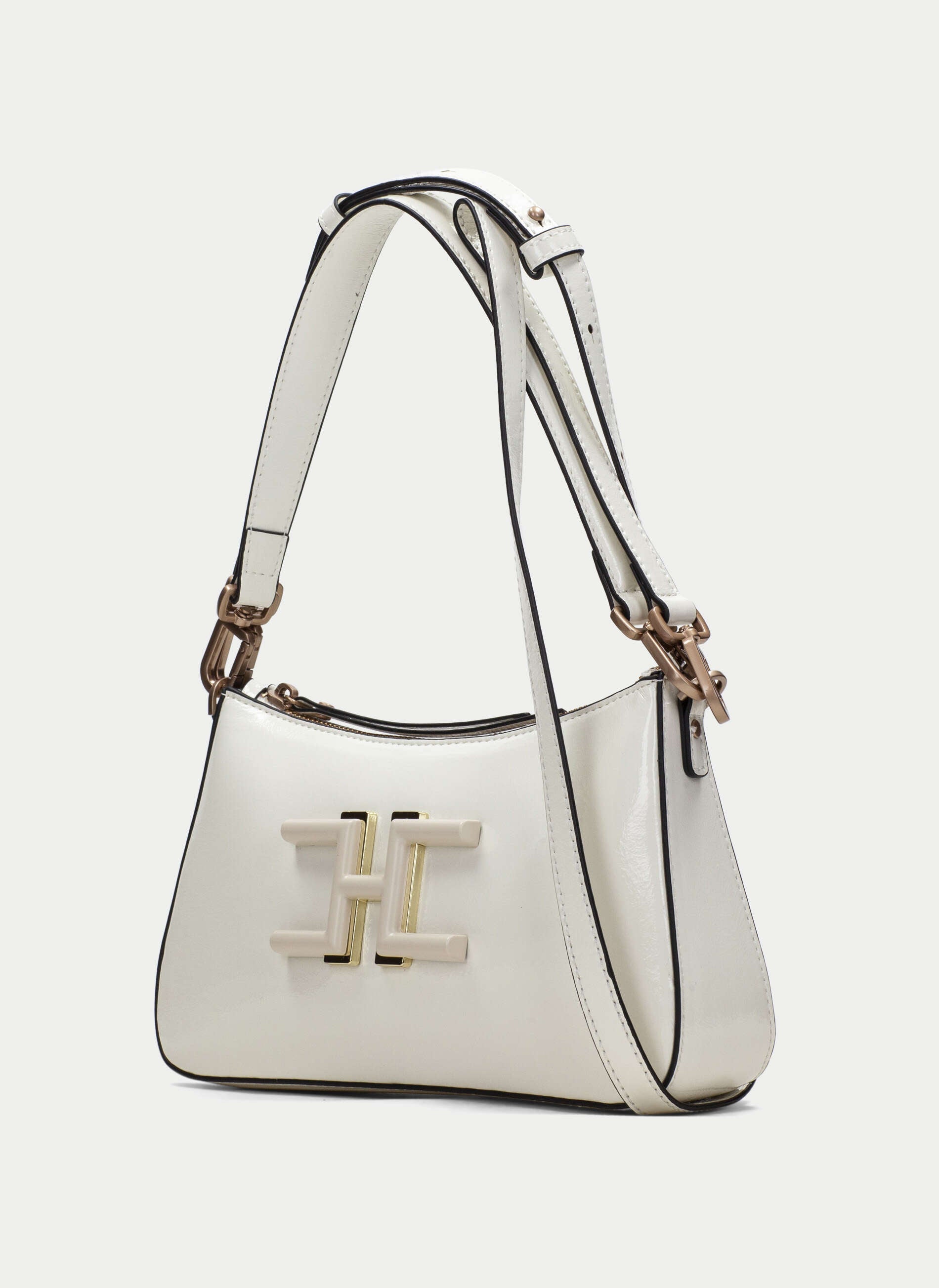 BOLSOS BV243245 CREAM HOBO BAG