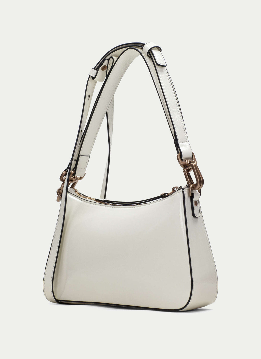 BOLSOS BV243245 CREAM HOBO BAG