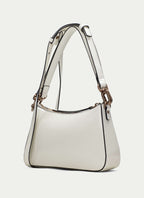 BOLSOS BV243245 CREAM HOBO BAG
