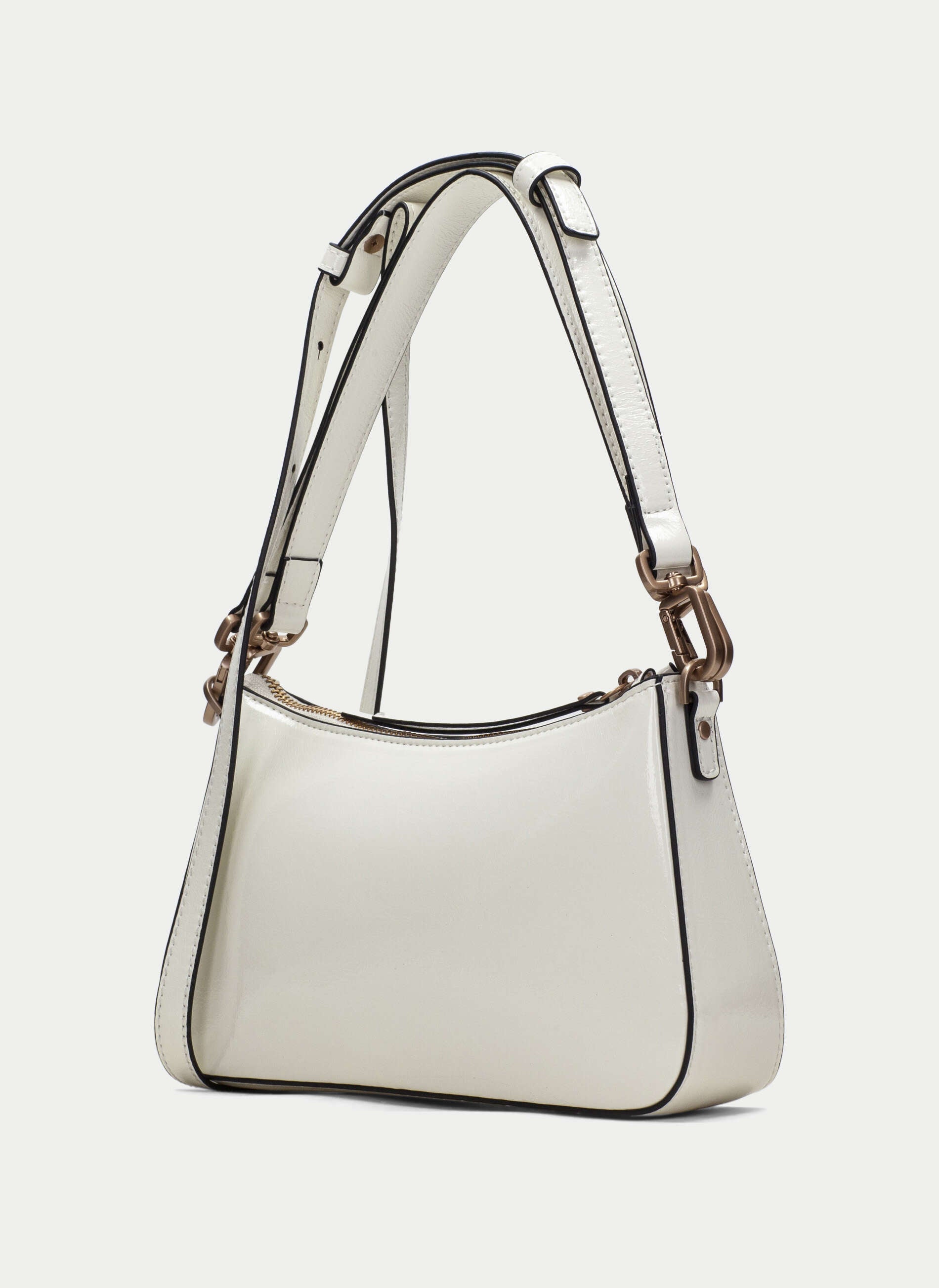 BOLSOS BV243245 CREAM HOBO BAG
