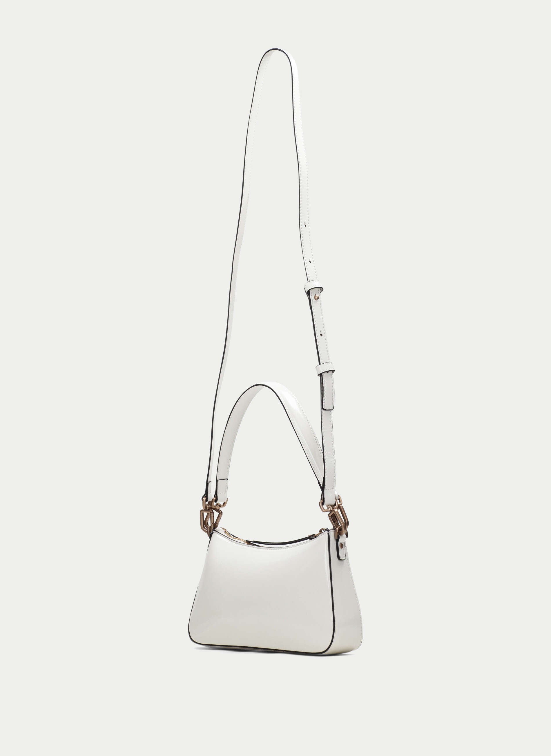 BOLSOS BV243245 CREAM HOBO BAG