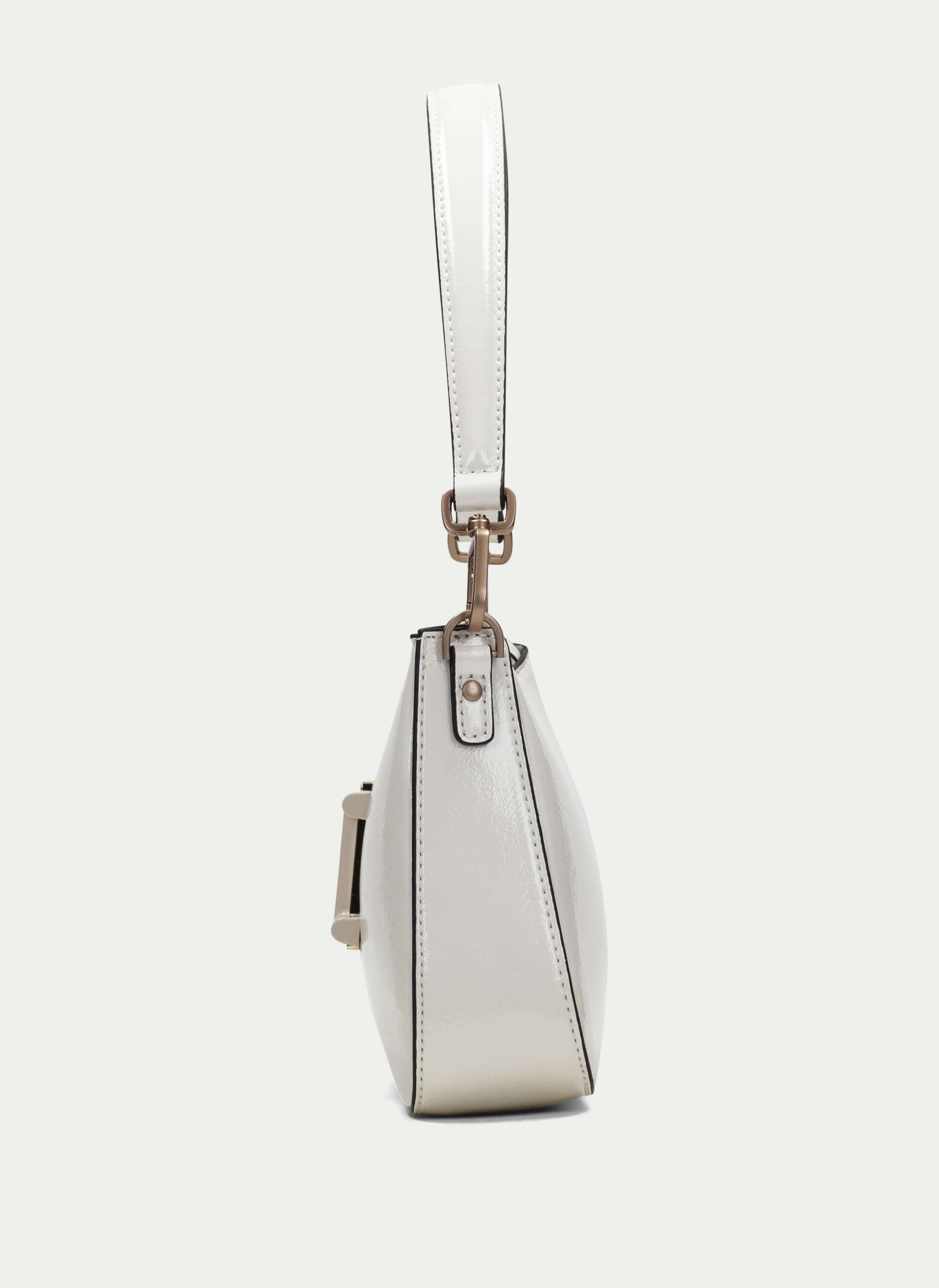 BOLSOS BV243245 CREAM HOBO BAG