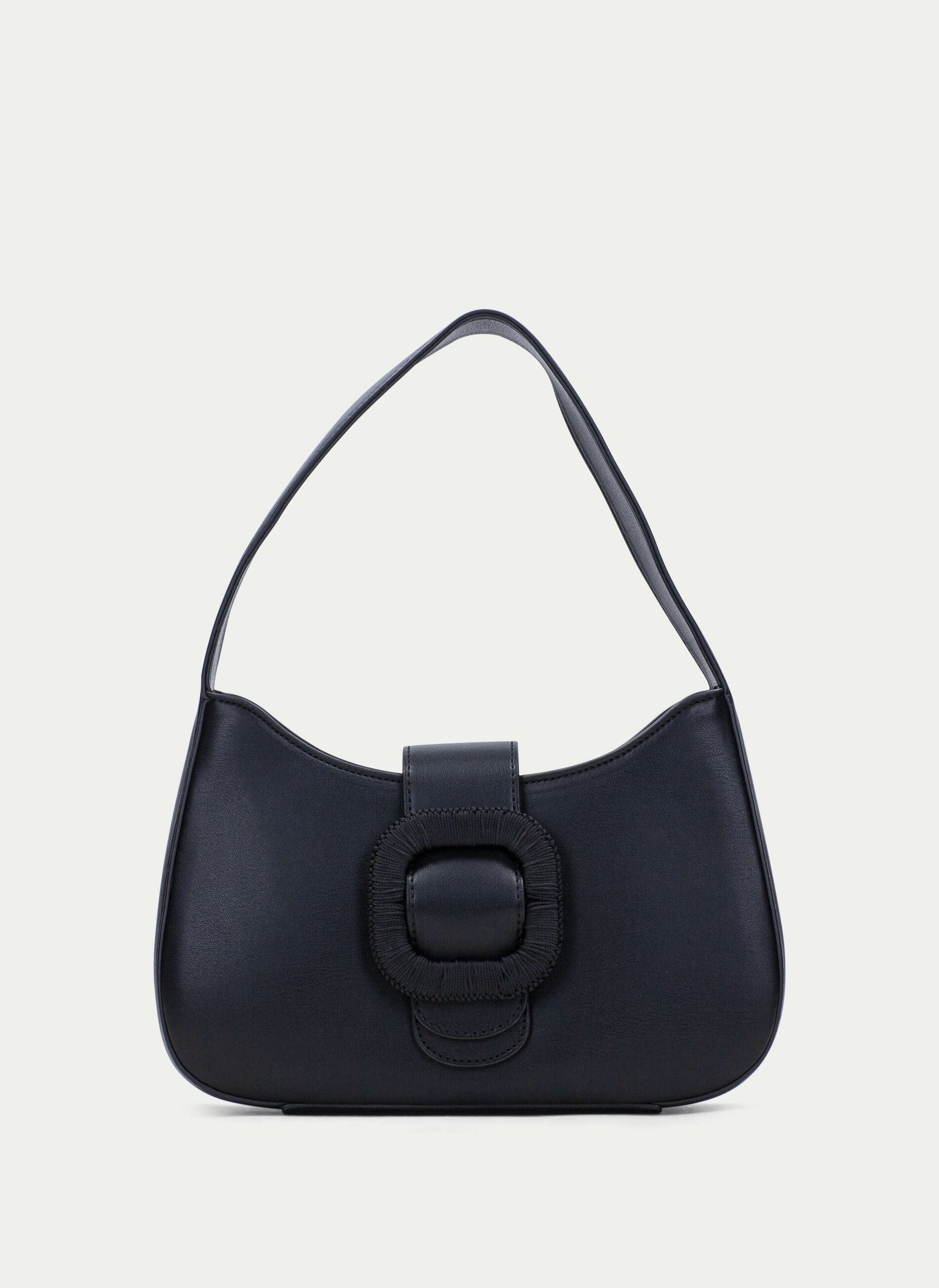 BOLSOS BV243398 BLACK SHOULDER BAG