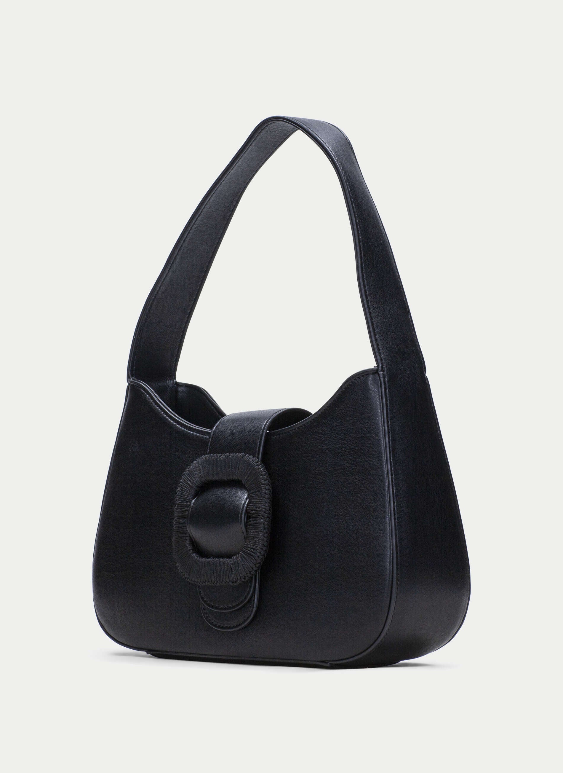 BOLSOS BV243398 BLACK SHOULDER BAG