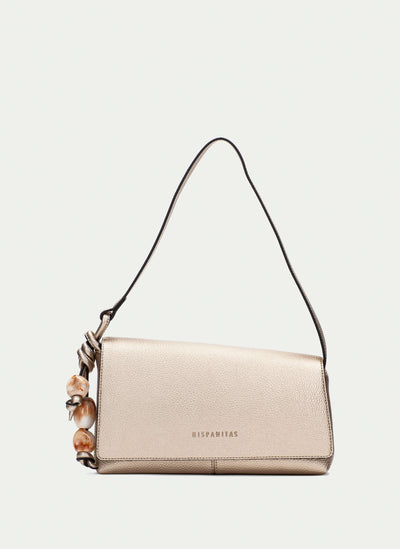 BOLSOS BV253975 GOLD SHOULDER BAG