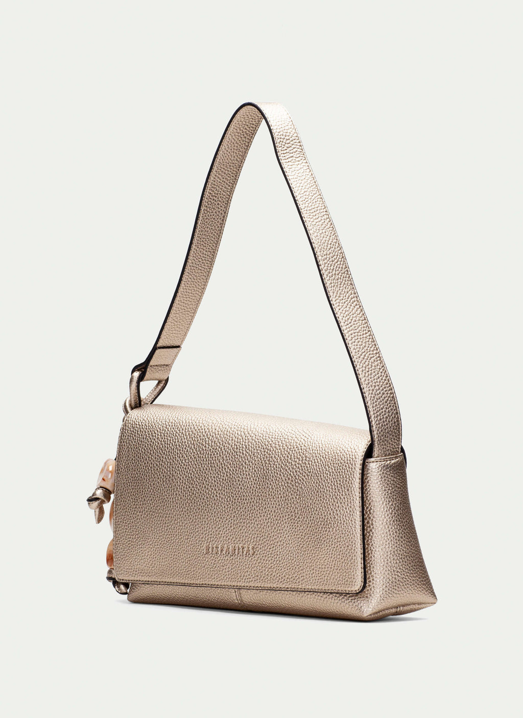 BOLSOS BV253975 GOLD SHOULDER BAG