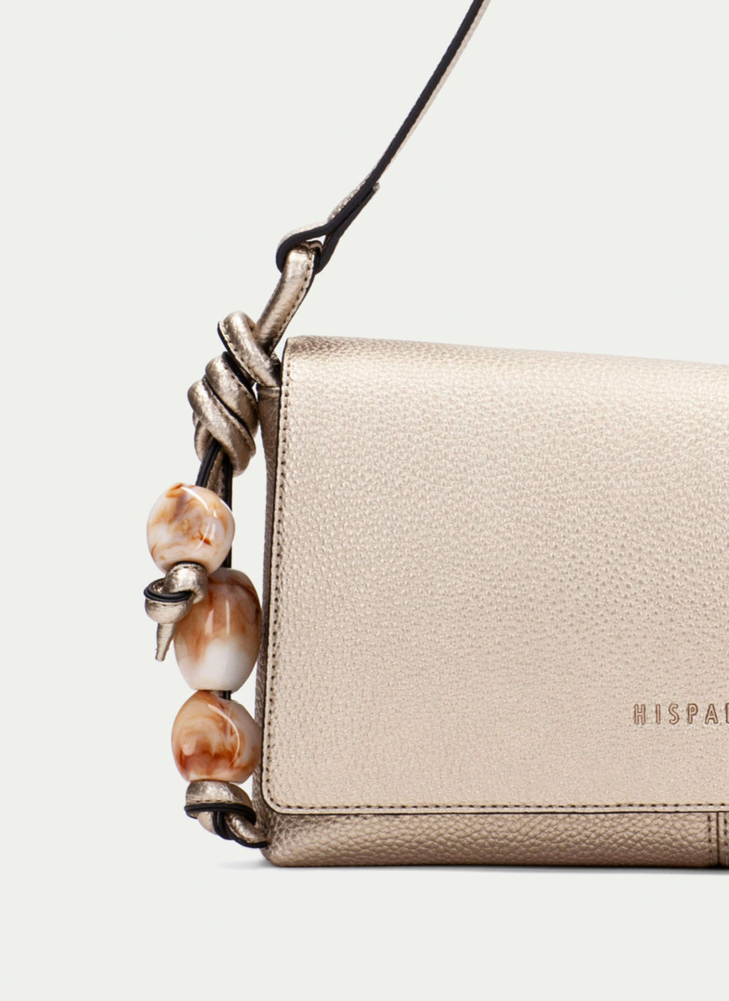 BOLSOS BV253975 GOLD SHOULDER BAG