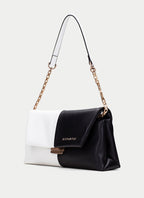 BOLSOS BV253978 BLACK & WHITE SHOULDER BAG