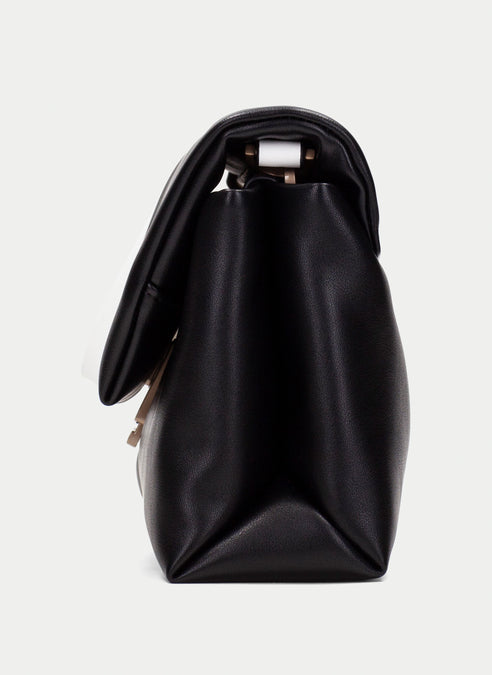 BOLSOS BV253978 BLACK & WHITE SHOULDER BAG