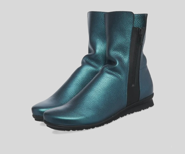 BARZEE METALLIC GREEN BOOT