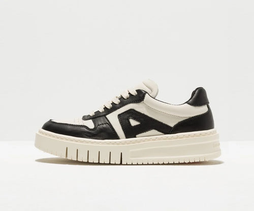 BELLEVILLE 1777 BLACK & CREAM SNEAKER