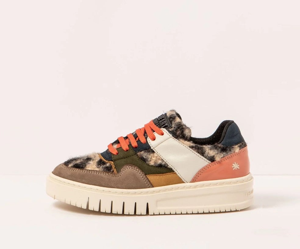 BELLEVILLE 1788 LEOPARD PRINT SNEAKER