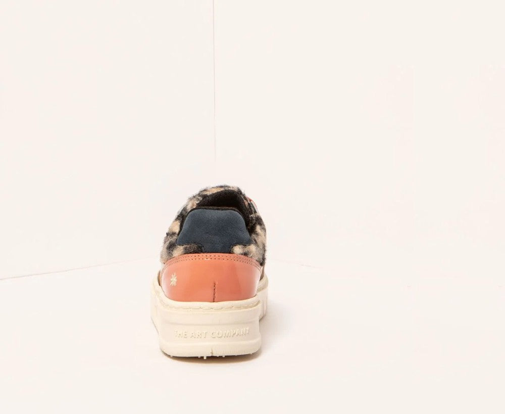 BELLEVILLE 1788 LEOPARD PRINT SNEAKER