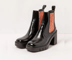 BERNA 1983 BLACK & SALMON BOOT