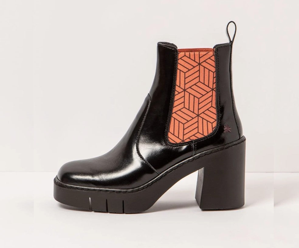 BERNA 1983 BLACK & SALMON BOOT