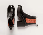 BERNA 1983 BLACK & SALMON BOOT