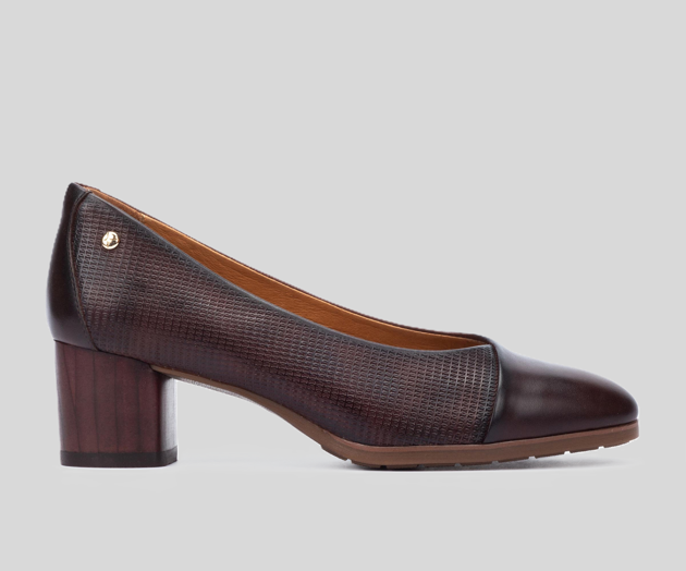 CALAFAT W1Z-5897 DARK BROWN PUMP