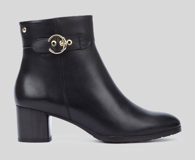 CALAFAT W1Z-8588 BLACK ANKLE BOOT