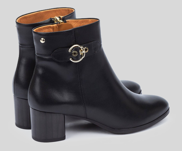 CALAFAT W1Z-8588 BLACK ANKLE BOOT