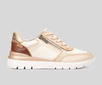 CANTABRIA W4R-6524 CREAM LEATHER SNEAKER