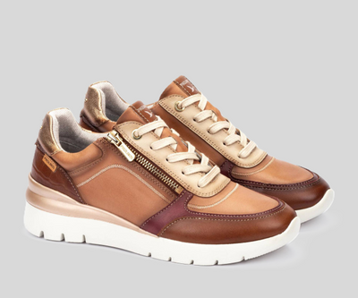 CANTABRIA W4R-6524 TAN LEATHER SNEAKER