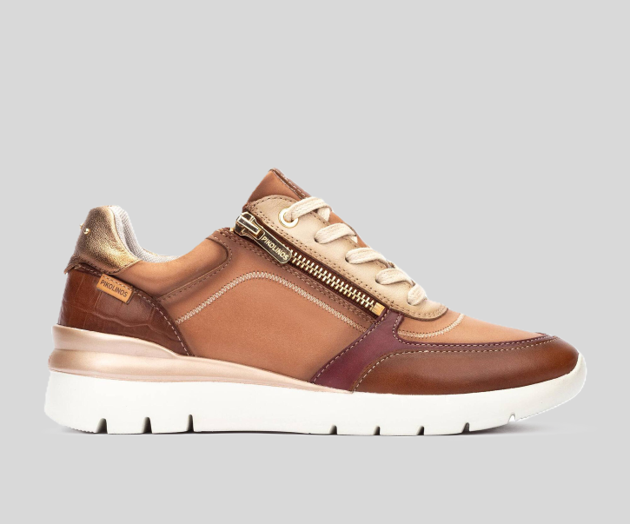 CANTABRIA W4R-6524 TAN LEATHER SNEAKER