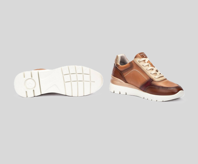 CANTABRIA W4R-6524 TAN LEATHER SNEAKER