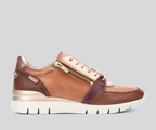 CANTABRIA W4R-6718 BROWN & TAN LEATHER SNEAKER
