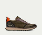 KANSAS CHI254311 KHAKI SLIP ON SNEAKER